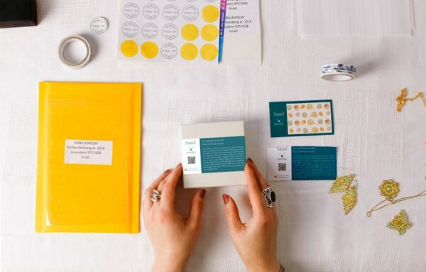 Silver &Gold Hamsa Necklace - Image 7