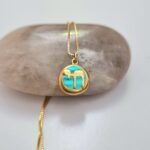 Letters Hai Pendant Necklace